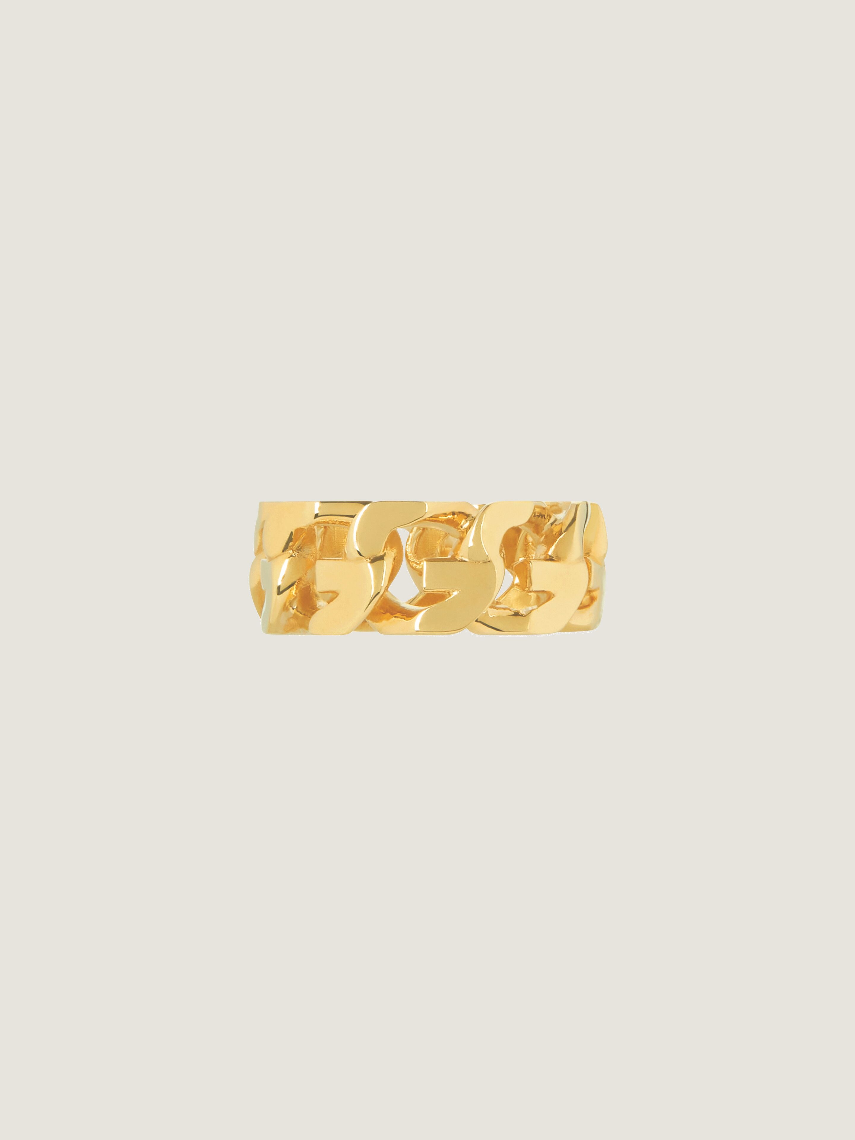 G Chain ring in metal